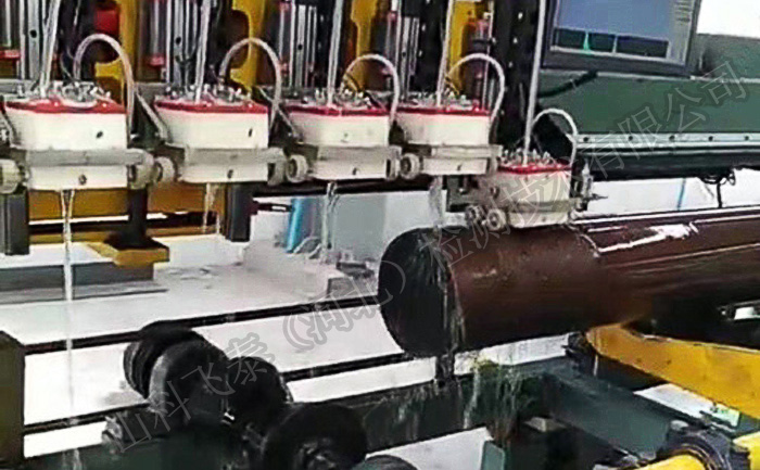 钢管水柱法超声波自动探伤设备