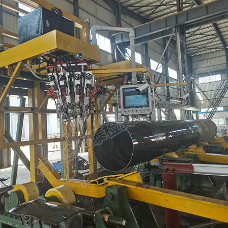 螺旋焊管自动探伤设备 螺旋焊管自动探伤设备